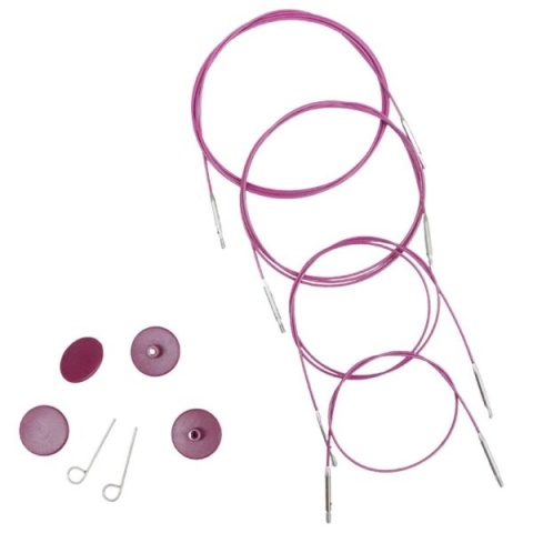KNIT PRO żyłka wymienna 60 cm, fioletowa