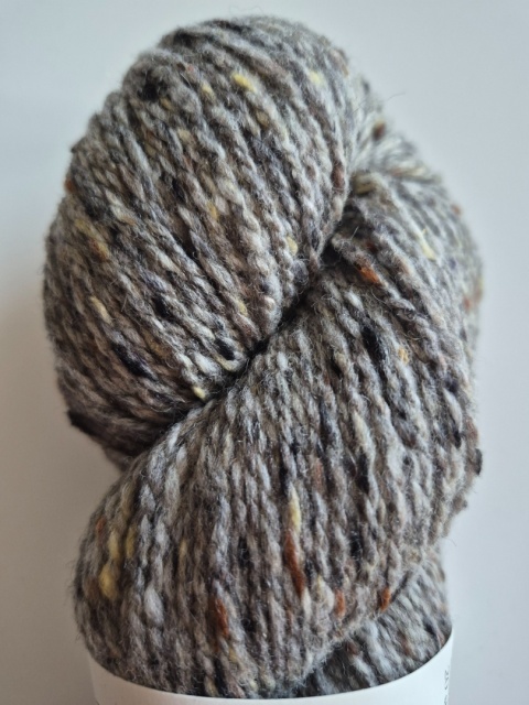 SOFT DONEGAL 5521 - Melanżowy szary